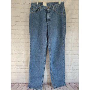 NEW NWT Vintage Wrangler Blues Dress Easy Relaxed Fit Women's Jeans 8X34 USA